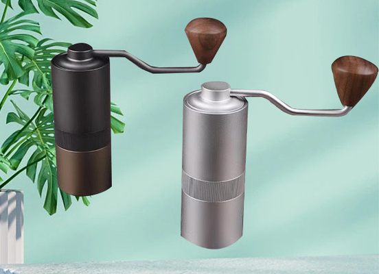 Roestvrije staal van koffie het Handbean grinder conical burr mill