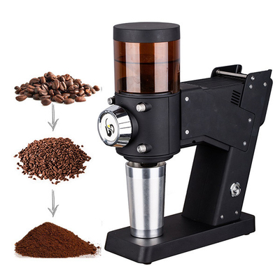 Aluminiumabs Plastic Commerciële Koffiemolen Coffee Bean Burr Espresso Grinder