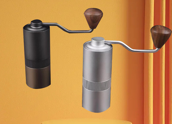 Professionele Handkoffiemolen Stainless Steel Burr Core
