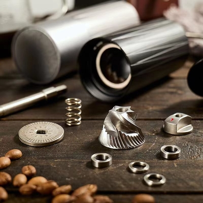 Keuken Kleine Handmatige Luxe RVS Handkoffiemolen Instelbare Grofheid