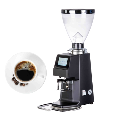 Coffee Shop Automatische Melkopschuimer Commerciële Elektrische Conische Burr Grinder 1500 RPM