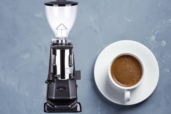 Professionele Automatische Koffiemolen Conical Burr Coffee Beans Machine