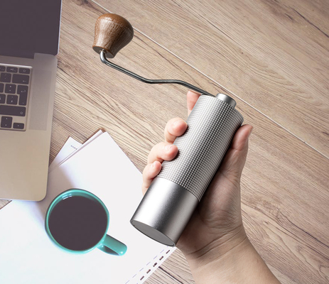 Hand Industriële Handkoffiemolen Professional Stainless Steel Burr Core