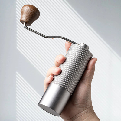 Draagbare Mini Small Hand Manual Burr-Koffiemolen Stainless Steel Homeuse