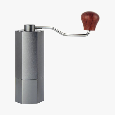 Van de Koffiebonen van het metaalaluminium de Handmolen Hexagonal Adjustable Setting voor Huishoudenreis