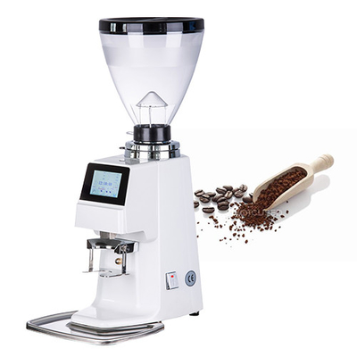 110V - 220V touch screen Commerciële Koffiemolen Aluminium Alloy Material