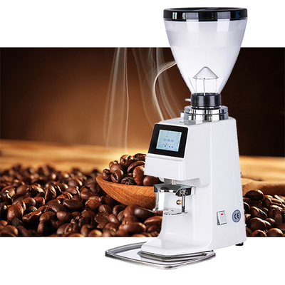 15kg 64mm OEM/ODM van Touch screen Vlakke Burr Coffee Grinder