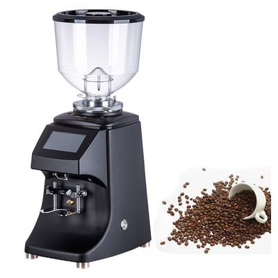 Burr Commercial Small Coffee Grinder Zwart 83mm Vlak Burr Disc