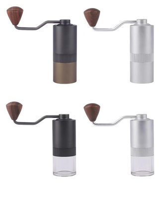 Aluminiumhandvat Burr Coffee Grinder Manual Coffee Bean Mill Parts
