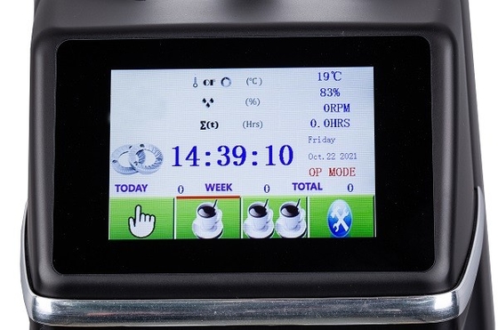 Roestvrijstalen braam Professionele digitale koffiemolen Elektrische koffieboonslijpmachine