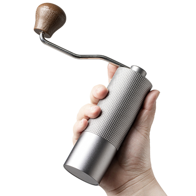 Single Dose Titanium Coating Aluminium Handleiding Koffiebonen Slijpmachines Industrie Conische Braam