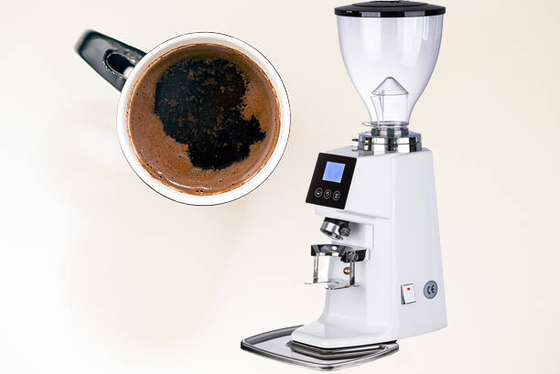 Commerciële Vlakke Tand Burr Coffee Grinder Espresso Coffee Bean Grinder