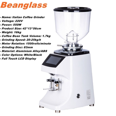 Elektrische Koffie Bean Grinder Coffee Bean Crusher met Intelligente Touchscreen
