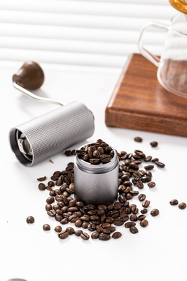 Hand Industriële Handkoffiemolen Professional Stainless Steel Burr Core