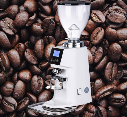 Aluminiumlegering/ABS Espresso Malende Machine Elektrisch Vlak Burr Coffee Grinder
