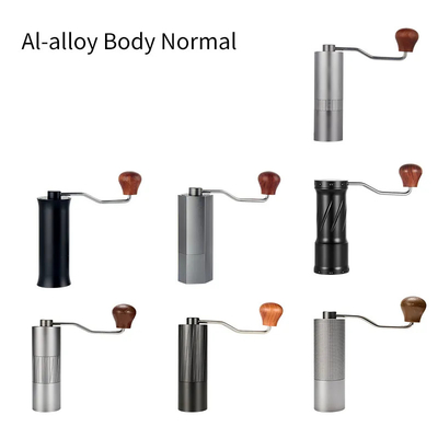 Draagbare Industriële Commerciële Handkoffie Bean Grinder Machine Stainless Steel