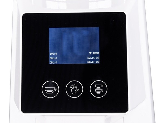 370W de commerciële Vertoning van Koffiemolenwith full touch LCD en 1 Jaargarantie