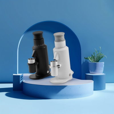 250W elektrische 64mm Flat Burr Grinder Zwart / Wit / Op maat gemaakt