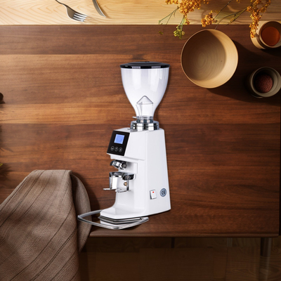 Flat Burrs Commerciële Koffiemolen Met 1,2 kg Koffiebonen Tank
