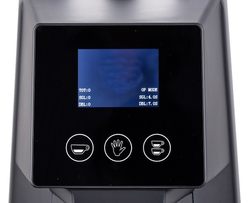 De zilveren Automatische Touchscreen Koffiemolen 50HZ 60 Herz van Espressodoserless